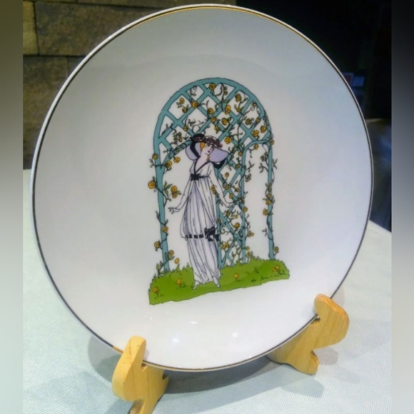 Fine porcelain wall hanging Collectable plate. By naaman Israel - Picture 3 of 9